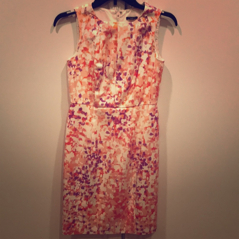Ann Taylor Petite Pastel Shift Dress